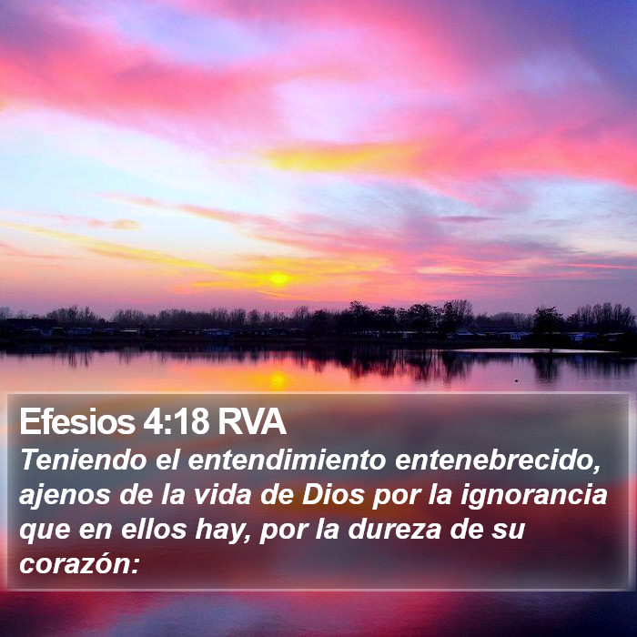 Efesios 4:18 RVA Bible Study