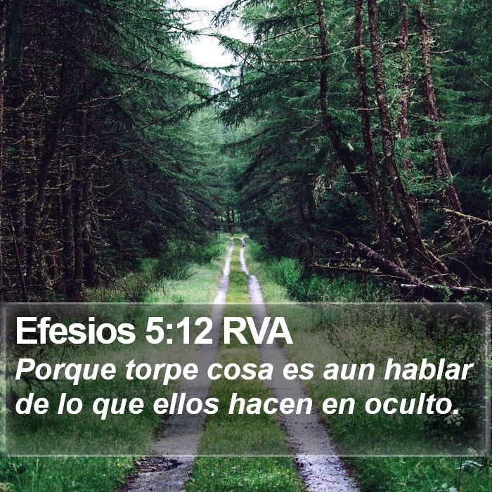 Efesios 5:12 RVA Bible Study