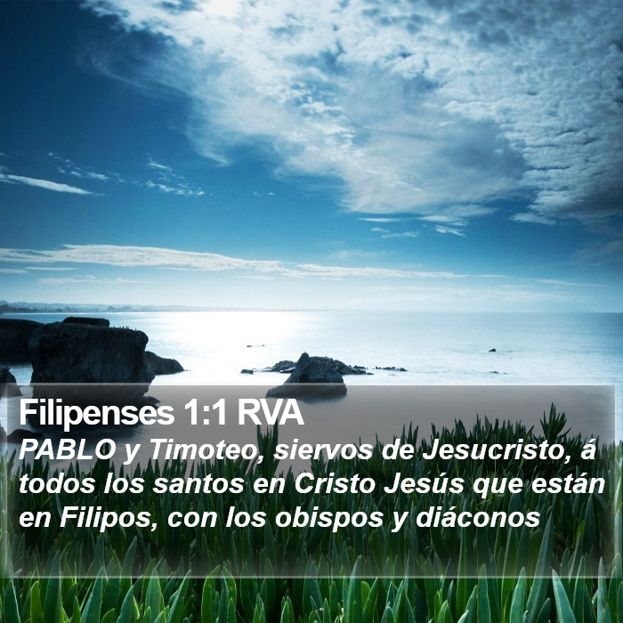 Filipenses 1:1 RVA Bible Study