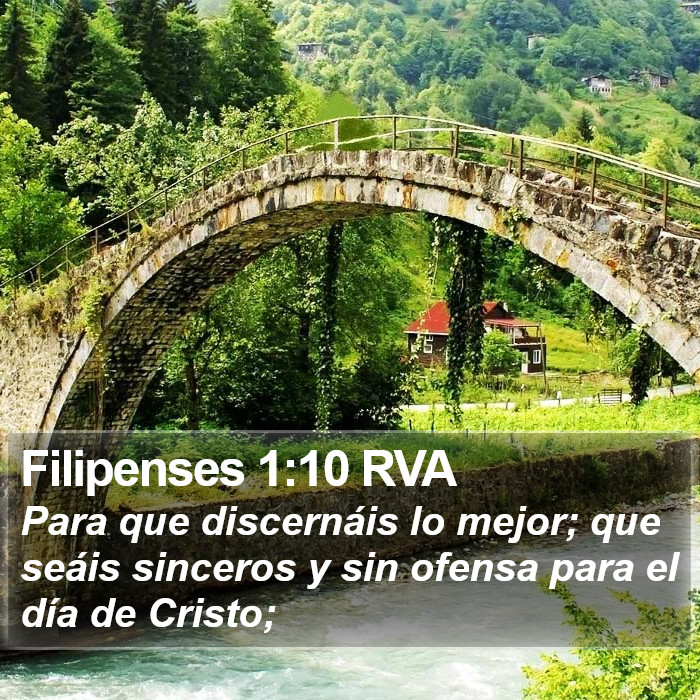 Filipenses 1:10 RVA Bible Study