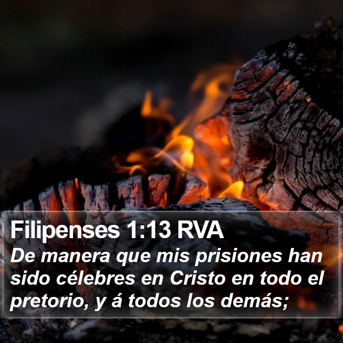 Filipenses 1:13 RVA Bible Study