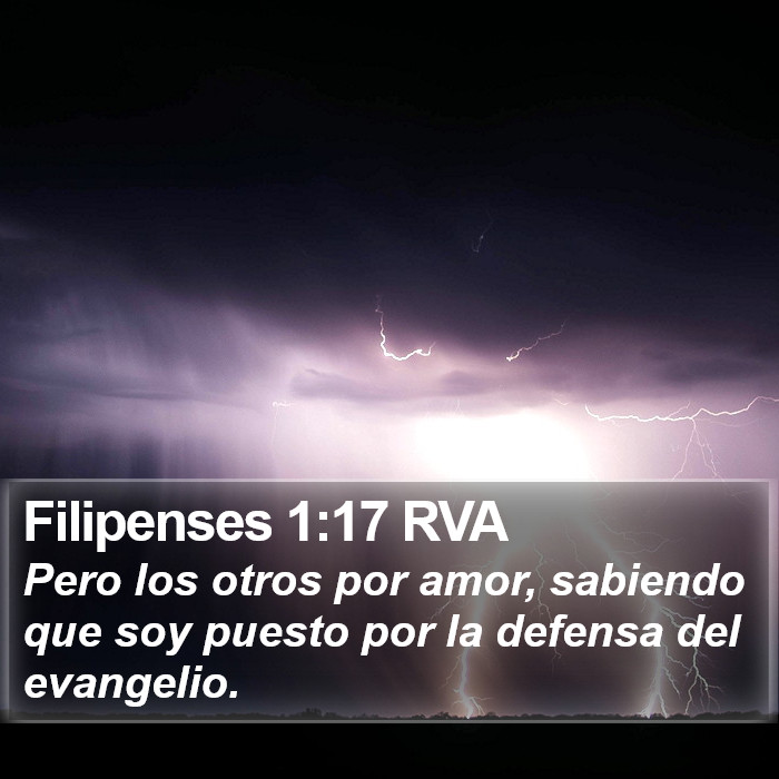 Filipenses 1:17 RVA Bible Study