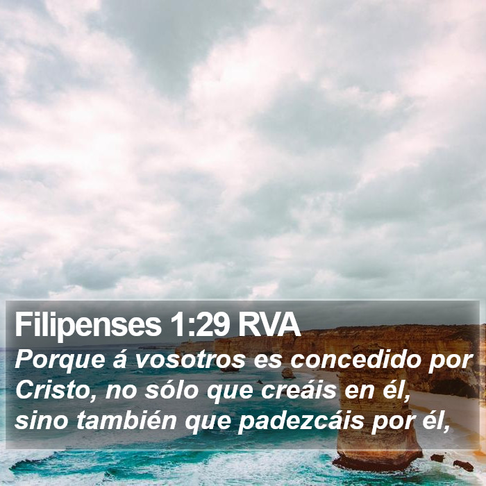 Filipenses 1:29 RVA Bible Study