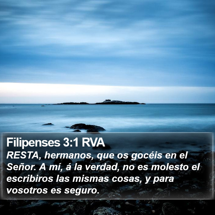 Filipenses 3:1 RVA Bible Study