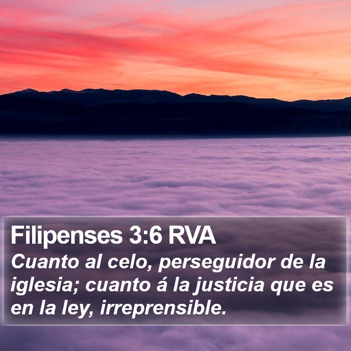 Filipenses 3:6 RVA Bible Study