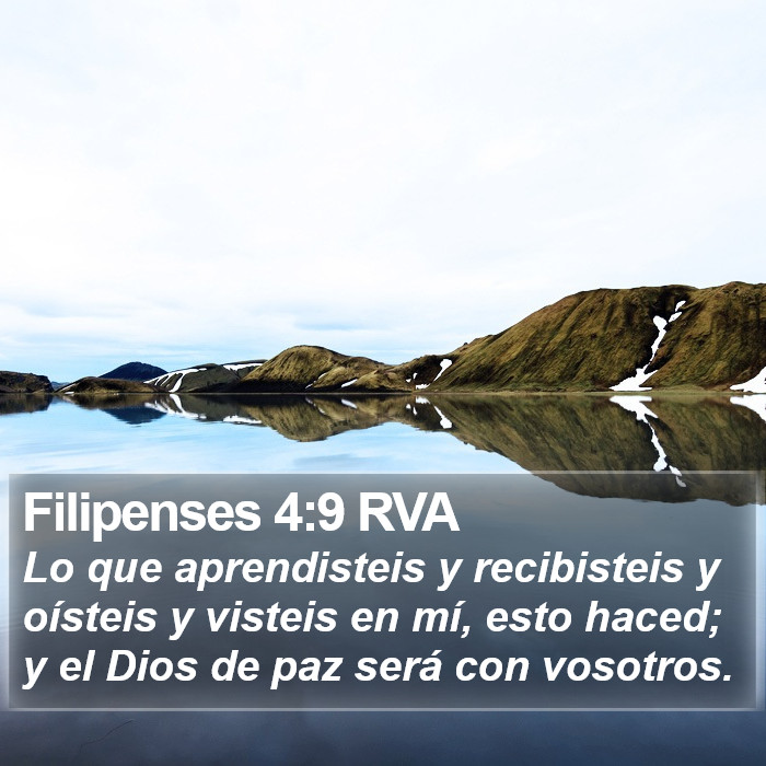 Filipenses 4:9 RVA Bible Study