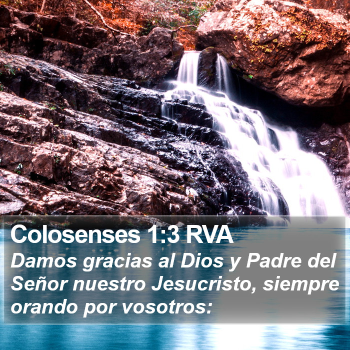 Colosenses 1:3 RVA Bible Study