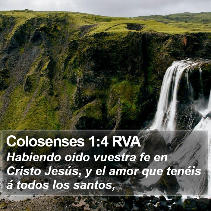 Colosenses 1:4 RVA Bible Study