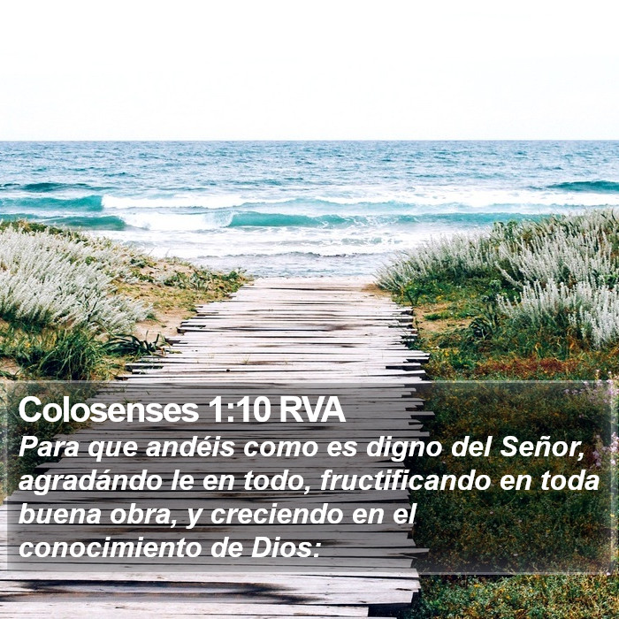 Colosenses 1:10 RVA Bible Study