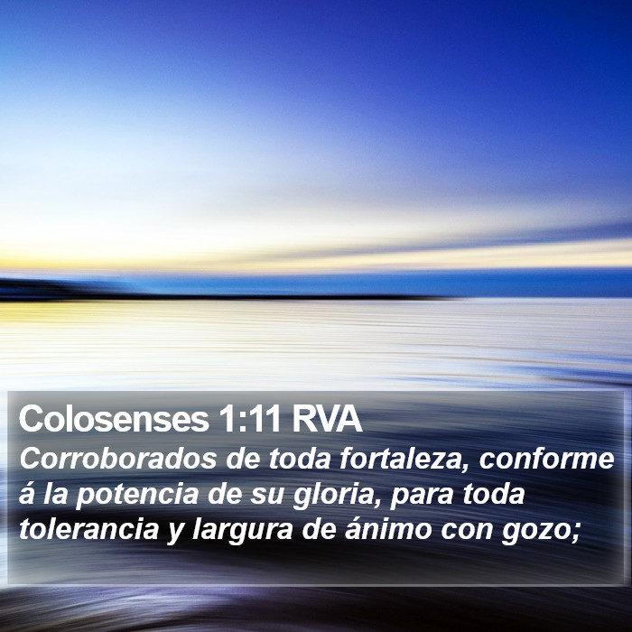 Colosenses 1:11 RVA Bible Study