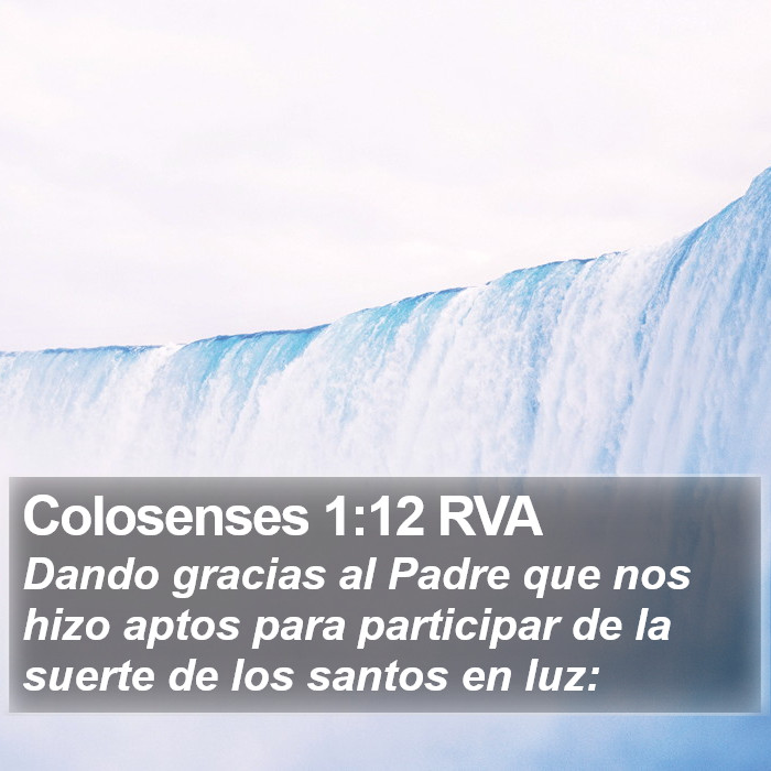 Colosenses 1:12 RVA Bible Study