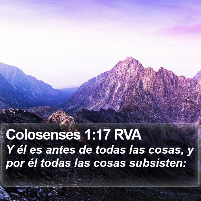 Colosenses 1:17 RVA Bible Study