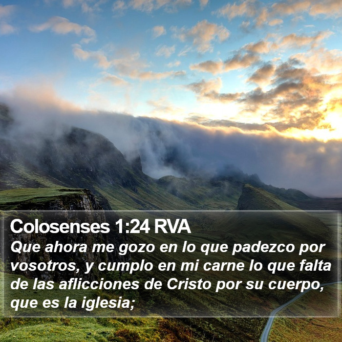 Colosenses 1:24 RVA Bible Study