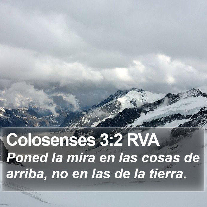 Colosenses 3:2 RVA Bible Study