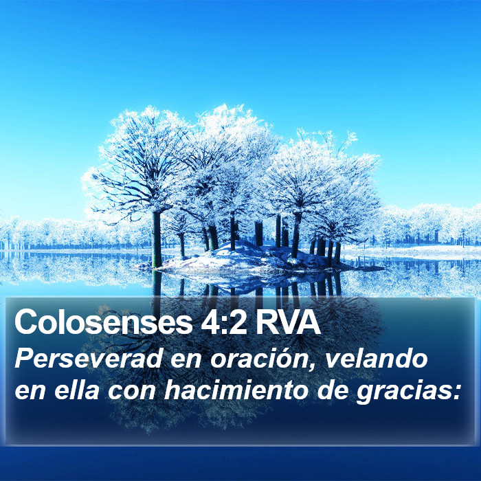 Colosenses 4:2 RVA Bible Study