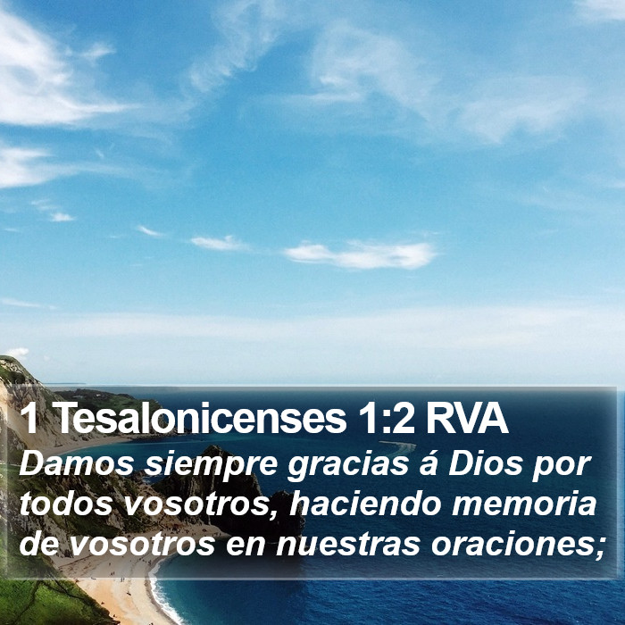 1 Tesalonicenses 1:2 RVA Bible Study