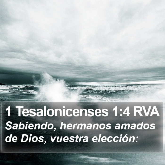 1 Tesalonicenses 1:4 RVA Bible Study