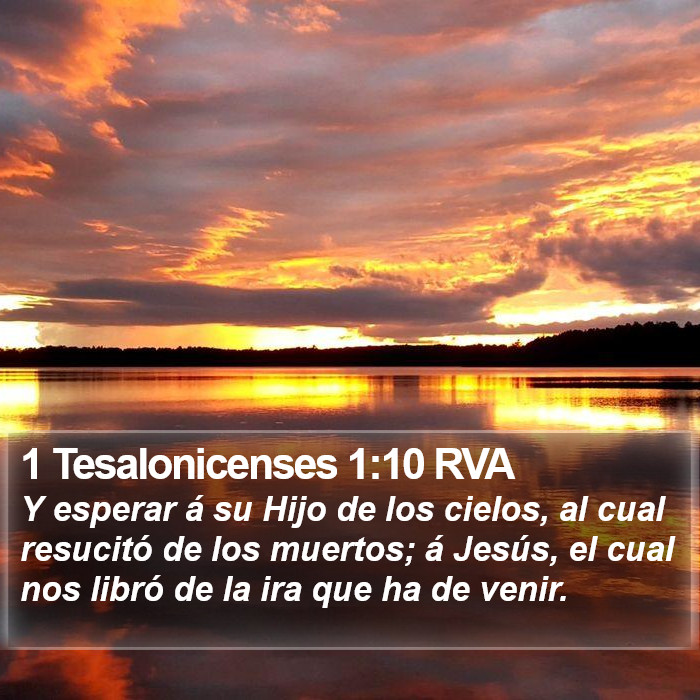 1 Tesalonicenses 1:10 RVA Bible Study