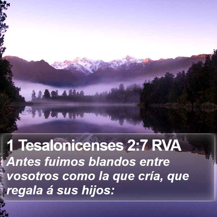 1 Tesalonicenses 2:7 RVA Bible Study