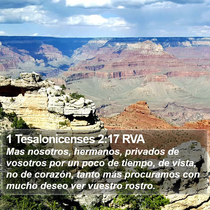 1 Tesalonicenses 2:17 RVA Bible Study