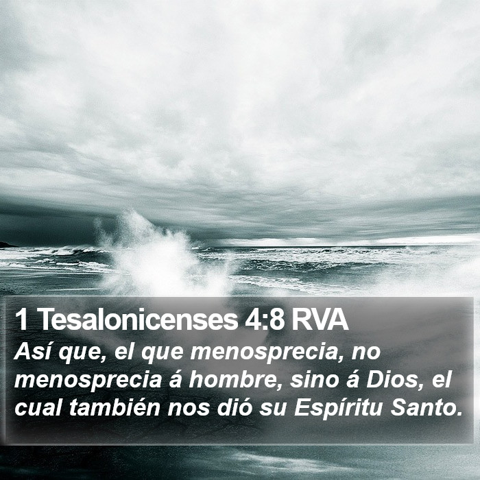 1 Tesalonicenses 4:8 RVA Bible Study