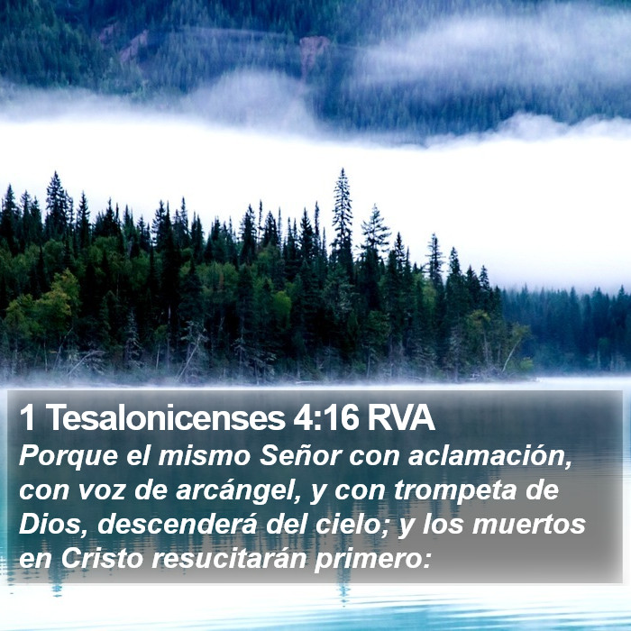 1 Tesalonicenses 4:16 RVA Bible Study