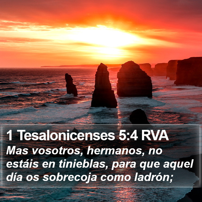 1 Tesalonicenses 5:4 RVA Bible Study