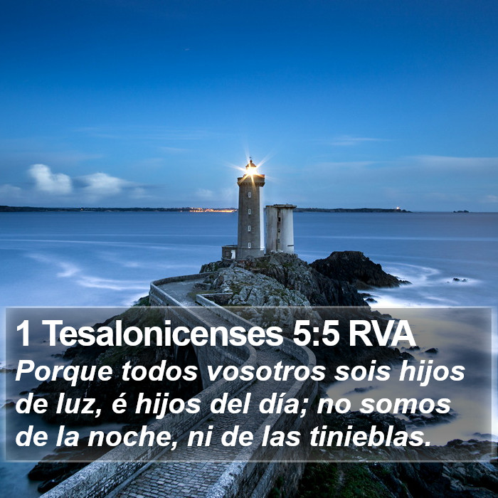 1 Tesalonicenses 5:5 RVA Bible Study