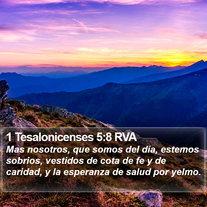 1 Tesalonicenses 5:8 RVA Bible Study