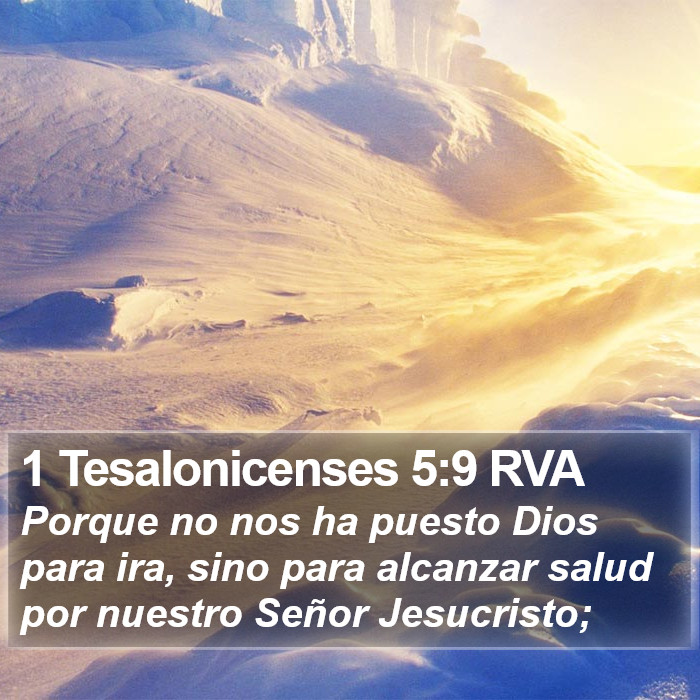 1 Tesalonicenses 5:9 RVA Bible Study