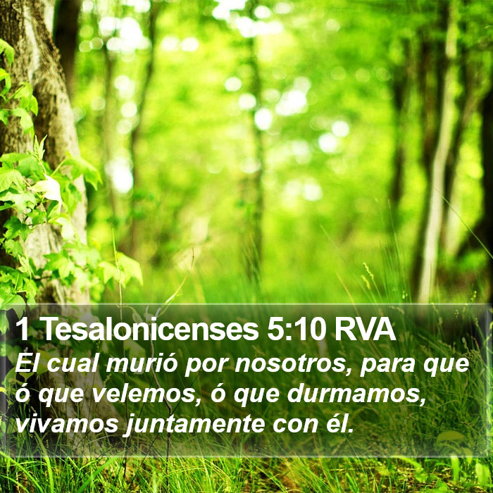 1 Tesalonicenses 5:10 RVA Bible Study