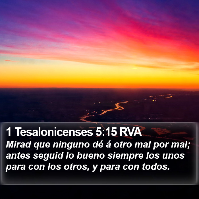 1 Tesalonicenses 5:15 RVA Bible Study