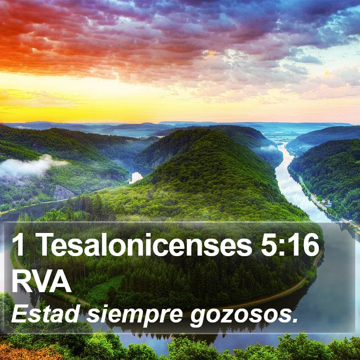 1 Tesalonicenses 5:16 RVA Bible Study