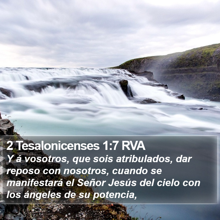 2 Tesalonicenses 1:7 RVA Bible Study