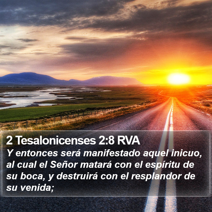 2 Tesalonicenses 2:8 RVA Bible Study