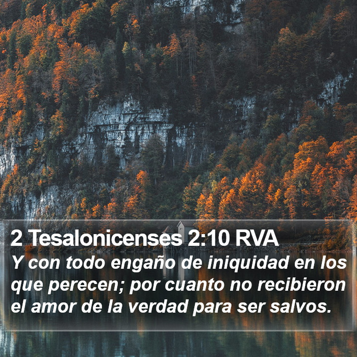 2 Tesalonicenses 2:10 RVA Bible Study