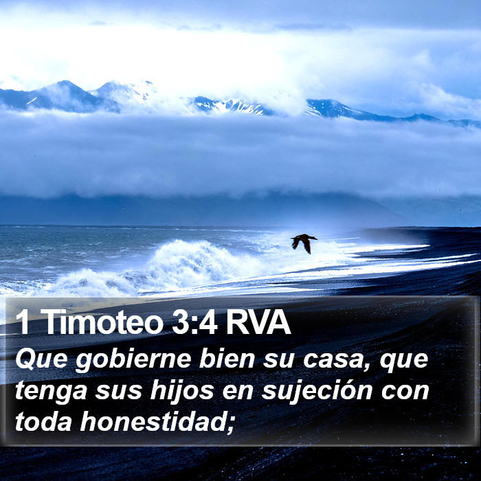 1 Timoteo 3:4 RVA Bible Study