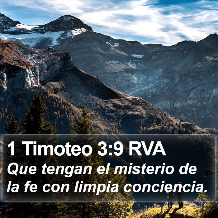 1 Timoteo 3:9 RVA Bible Study