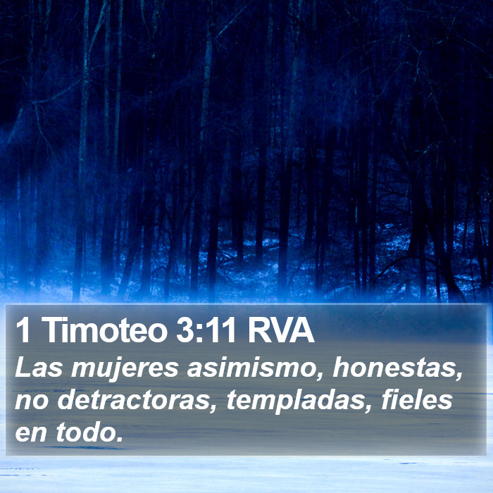 1 Timoteo 3:11 RVA Bible Study