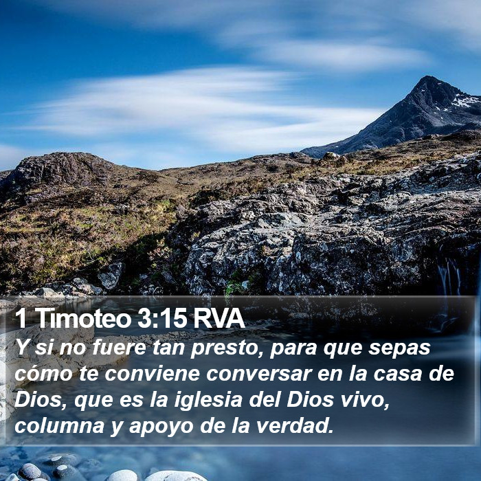 1 Timoteo 3:15 RVA Bible Study