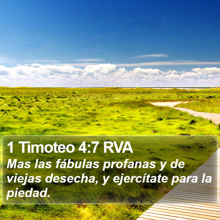 1 Timoteo 4:7 RVA Bible Study