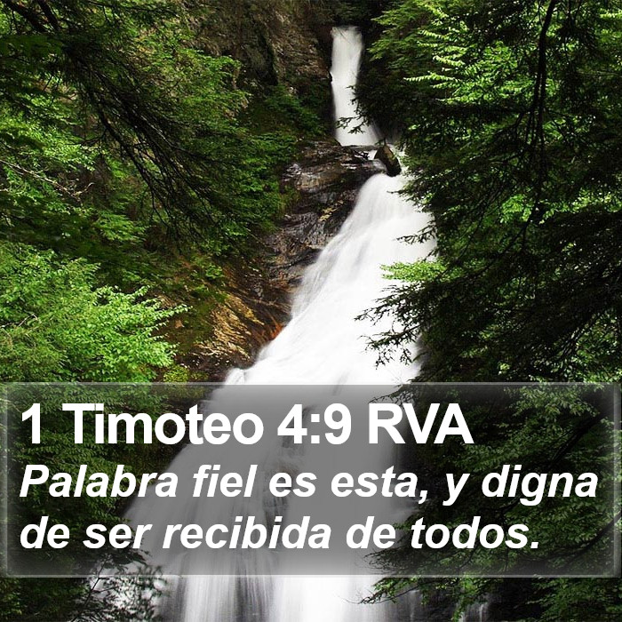 1 Timoteo 4:9 RVA Bible Study