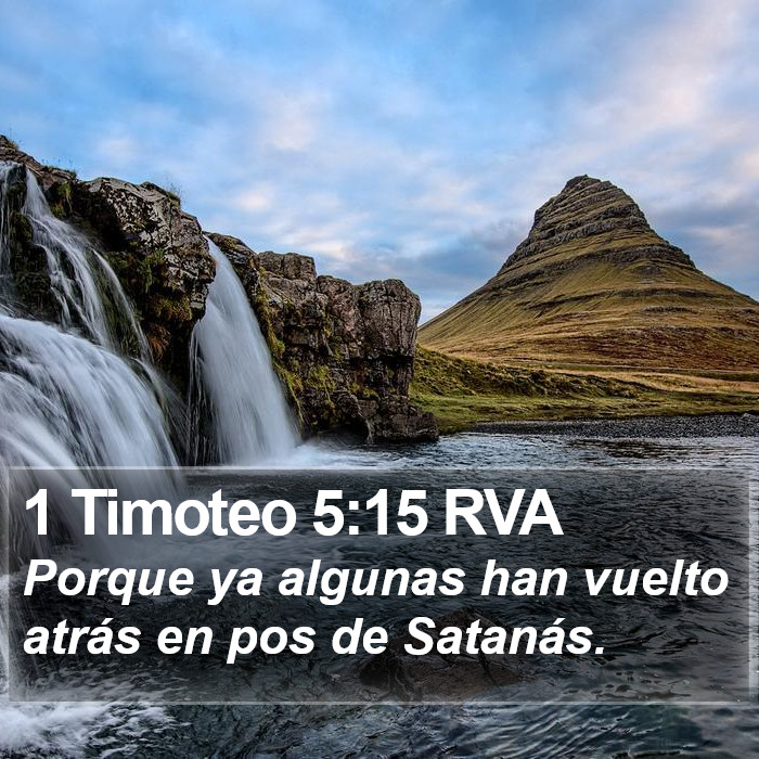 1 Timoteo 5:15 RVA Bible Study