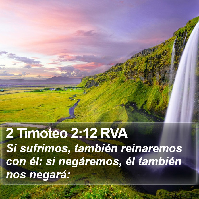 2 Timoteo 2:12 RVA Bible Study