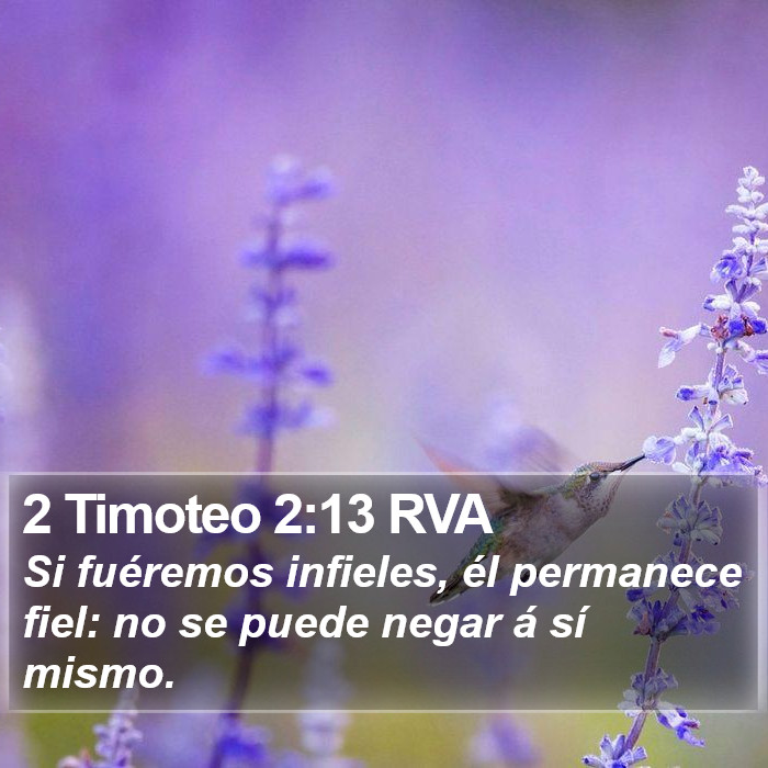 2 Timoteo 2:13 RVA Bible Study