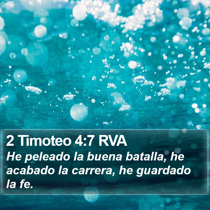 2 Timoteo 4:7 RVA Bible Study