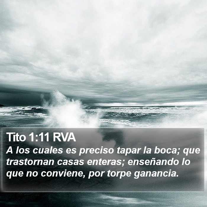 Tito 1:11 RVA Bible Study