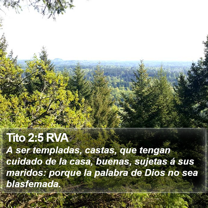 Tito 2:5 RVA Bible Study