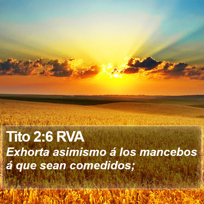 Tito 2:6 RVA Bible Study