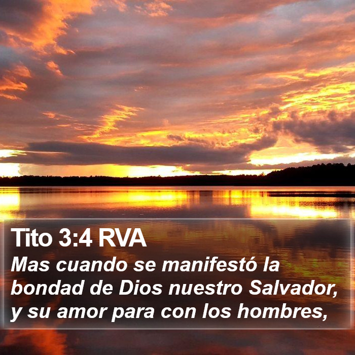 Tito 3:4 RVA Bible Study